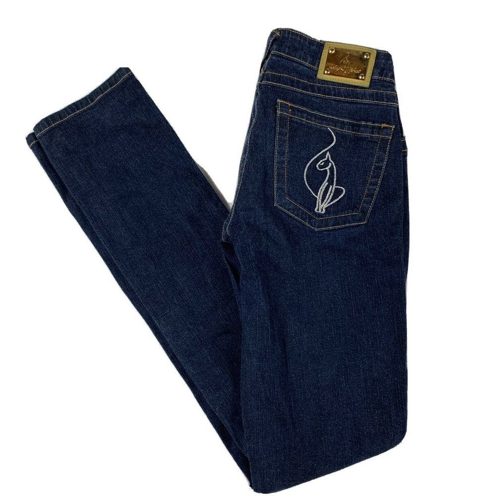 Womens Baby Phat Women’s Dark Wash  Stretch Jeans